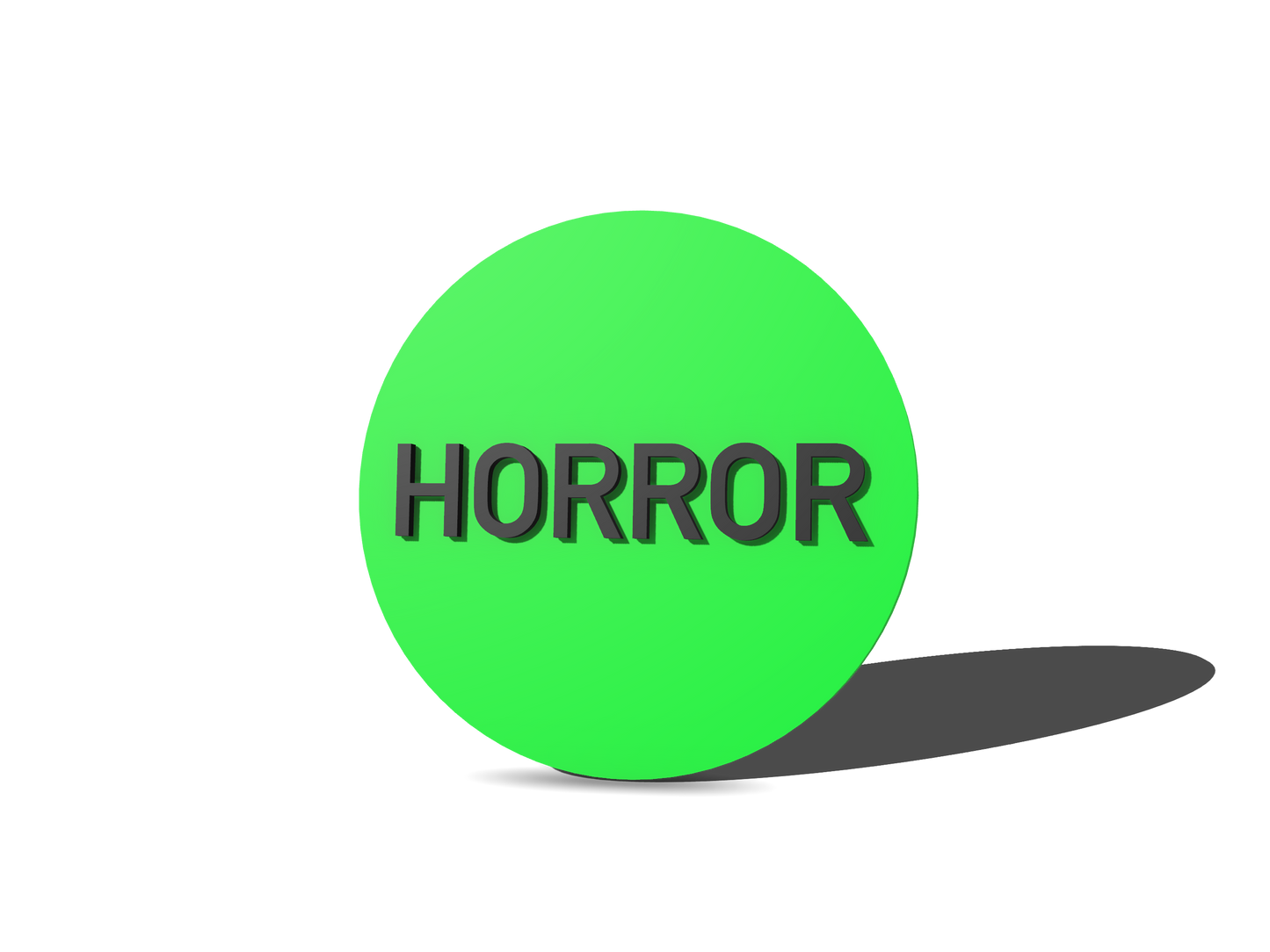 WHAMblem: Horror Sticker