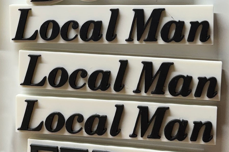 WHAMblem: Tony Fleecs - Local Man Logo