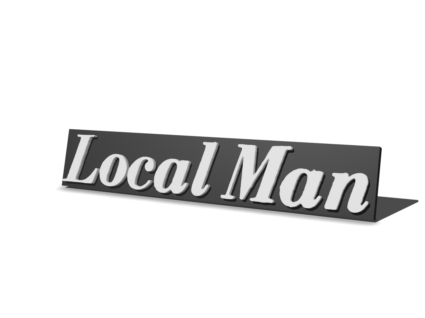 WHAMblem: Tony Fleecs - Local Man Logo