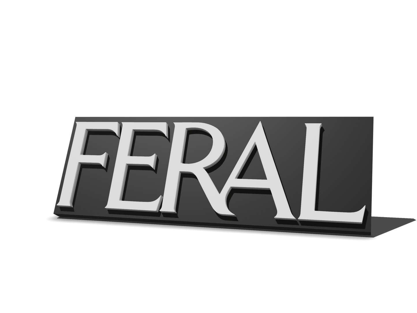 WHAMblem: Tony Fleecs - Feral Logo