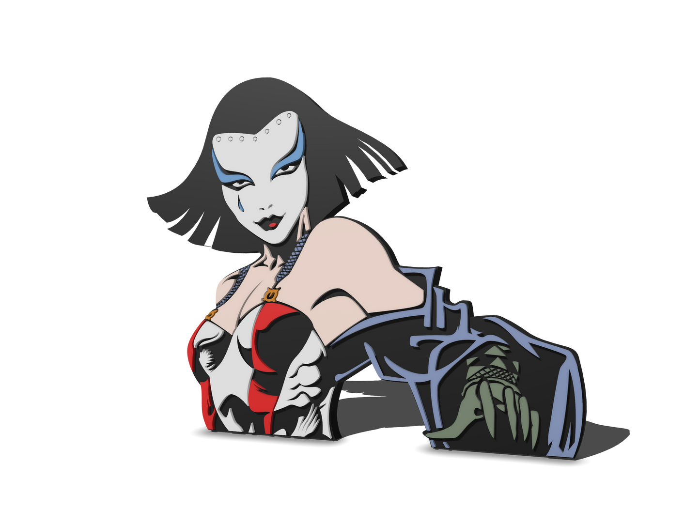 WHAMblem: Kabuki (Bust)