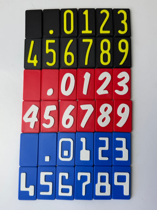 WHAM! Price System: Individual Numbers